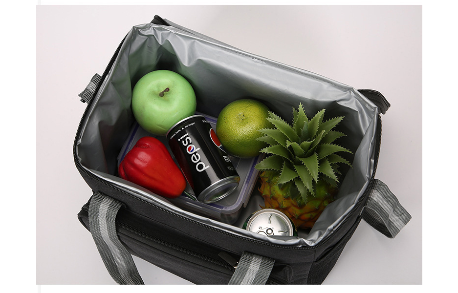 15L Waterproof Outdoor Portable Lunch Bag Insulated Cooler Box Food Container