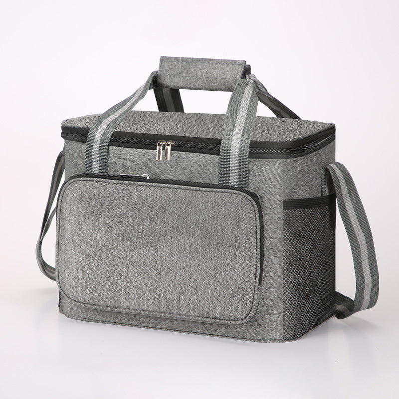 15L Waterproof Outdoor Portable Lunch Bag Insulated Cooler Box Food Container