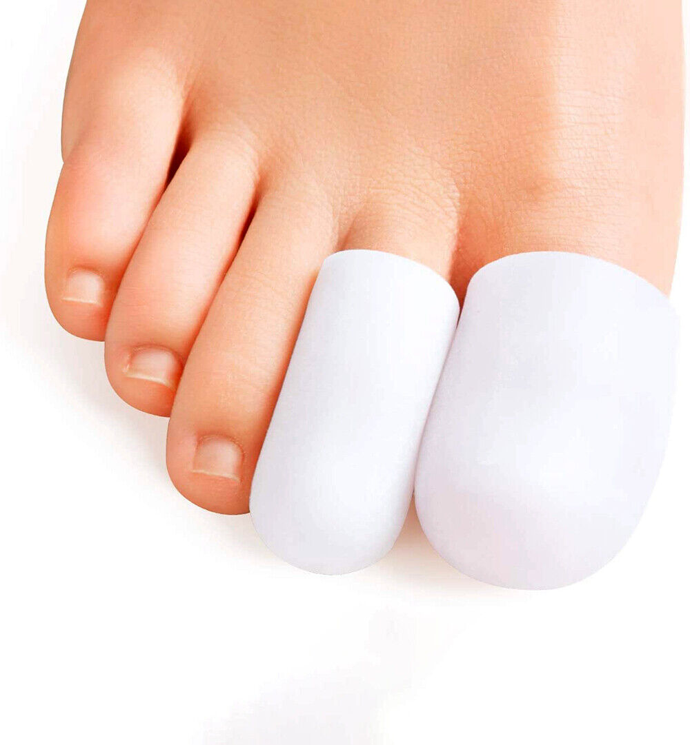 Soft Silicon Foot Big Toe Tubes Blisters Bunion Sleeve Toes Separaters Cover Cap