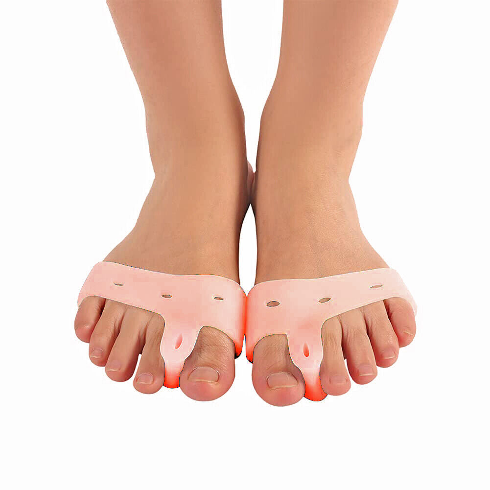 Soft Silicone Splint Bunion Corrector Toe Stretcher Finger Metatarsa Separators