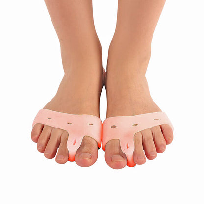 Soft Silicone Splint Bunion Corrector Toe Stretcher Finger Metatarsa Separators