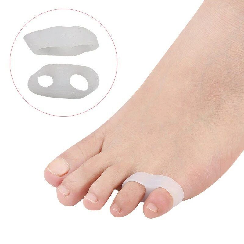 Little Toes Separators Bunion Pads Hallux Valgus Silicone Correction Adjuster