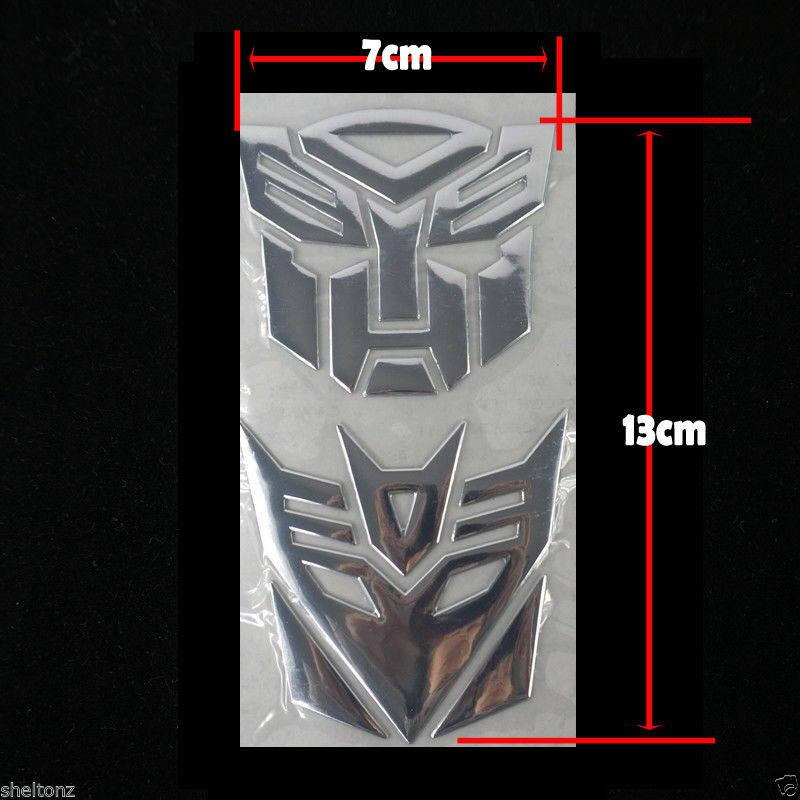 3D Vinle Transformer Car Stickers