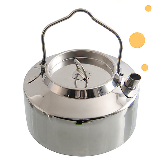 Outdoor Camping 1.2L Stainless Steel Ultralight Portable Kettles